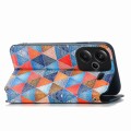 For Xiaomi Redmi Note 13 Pro+ CaseNeo Colorful Magnetic Leather Phone Case(Rhombus Mandala)