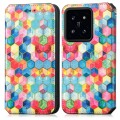 For Xiaomi 14 Pro CaseNeo Colorful Magnetic Leather Phone Case(Magic Space)