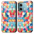 For Xiaomi Redmi Note 13 5G CaseNeo Colorful Magnetic Leather Phone Case(Magic Space)