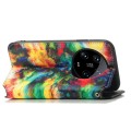 For Xiaomi 14 Ultra CaseNeo Colorful Magnetic Leather Phone Case(Colorful Cloud)