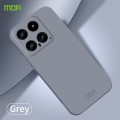 For Xiaomi 14 MOFI Qin Series Skin Feel All-inclusive PC Phone Case(Gray)