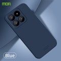 For Xiaomi 14 Pro MOFI Qin Series Skin Feel All-inclusive PC Phone Case(Blue)