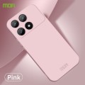 For Xiaomi Redmi K70E MOFI Qin Series Skin Feel All-inclusive PC Phone Case(Pink)