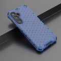 For Samsung Galaxy S23 FE 5G Shockproof Honeycomb Phone Case(Blue)
