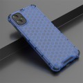 For Samsung Galaxy A05 Shockproof Honeycomb Phone Case(Blue)