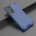 For Samsung Galaxy A15 Shockproof Honeycomb Phone Case(Blue)