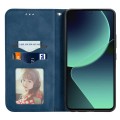 For Xiaomi 13T / 13T Pro Retro Skin Feel Magnetic Flip Leather Phone Case(Blue)