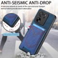 For Xiaomi 13T / 13T Pro Denim Texture Leather Skin Phone Case with Card Slot(Blue)