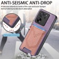 For Xiaomi 13T / 13T Pro Denim Texture Leather Skin Phone Case with Card Slot(Purple)