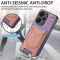 For Xiaomi Redmi Note 13 Pro+ Denim Texture Leather Skin Phone Case with Card Slot(Purple)