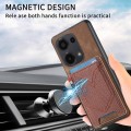 For Xiaomi Redmi Note 13 Pro 4G Denim Texture Leather Skin Phone Case with Card Slot(Black)