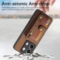 For Xiaomi Redmi Note 13 Retro Cross Wristband Wallet Leather Back Phone Case(Brown)