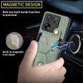 For Xiaomi 13T / 13T Pro Carbon Fiber Wallet Flip Card K-shaped Holder Phone Case(Apricot)