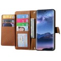 For Itel S23+ Love Zipper Lanyard Leather Phone Case(Brown)