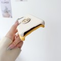 For Xiaomi 13T / 13T Pro Litchi Texture Ring Holder Shockproof Phone Case(White)