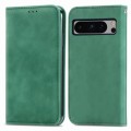 For Google Pixel 8 Pro Retro Skin Feel Magnetic Horizontal Flip Leather Phone Case(Green)