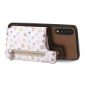 For Samsung Galaxy A13 4G Retro Painted Zipper Wallet Back Phone Case(Brown)