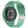 For Samsung Galaxy Watch6 Classic 43mm  R950 Glacier TPU Integrated Watch Band(Green)