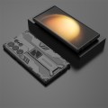 For Samsung Galaxy S24 Ultra 5G Supersonic Armor PC Hybrid TPU Phone Case(Black)