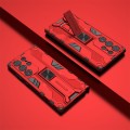 For Samsung Galaxy S24 Ultra 5G Supersonic Armor PC Hybrid TPU Phone Case(Red)