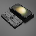 For Samsung Galaxy S24+ 5G Supersonic Armor PC Hybrid TPU Phone Case(Black)
