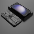 For Samsung Galaxy S24 5G Supersonic Armor PC Hybrid TPU Phone Case(Black)