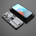 For Redmi Note 13 Pro 5G Supersonic Armor PC Hybrid TPU Phone Case(Grey)