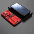 For Xiaomi 14 Supersonic Armor PC Hybrid TPU Phone Case(Red)