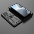 For Redmi K70E Supersonic Armor PC Hybrid TPU Phone Case(Black)