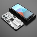 For Xiaomi Poco X6 Supersonic Armor PC Hybrid TPU Phone Case(Silver)