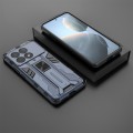 For Xiaomi Poco X6 Pro Supersonic Armor PC Hybrid TPU Phone Case(Blue)