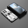 For Xiaomi Poco X6 Pro Supersonic Armor PC Hybrid TPU Phone Case(Silver)