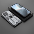 For Xiaomi Poco X6 Pro Supersonic Armor PC Hybrid TPU Phone Case(Grey)