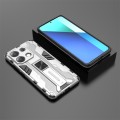 For Redmi Note 13 4G Supersonic Armor PC Hybrid TPU Phone Case(Silver)