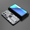 For Redmi Note 13 4G Supersonic Armor PC Hybrid TPU Phone Case(Grey)