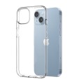 For iPhone 14 Plus NORTHJO 3 in 1 TPU Phone Case with Screen Film and Lens Film(Clear)