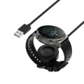 For Huawei Watch GT 4 41mm Smart Watch Magnetic Suction Split Charging Cable, Length: 1m(Black)