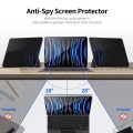 For iPad 10.2 2021 / 2020 / 2019 ENKAY Hat-Prince 0.33mm 28 Degrees Anti-peeping Privacy Tempered Gl