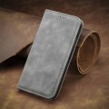For Motorola Moto G Power 5G 2024 Retro Skin Feel Magnetic Flip Leather Phone Case(Grey)