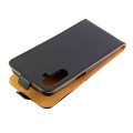 For Samsung Galaxy A24 4G Vertical Flip Leather Phone Case with Card Slot(Black)