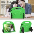 For Amazon Fire Max 11 2023 Thumb Bracket EVA Shockproof Tablet Case(Green)
