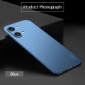 For OnePlus Ace 2V / Nord 3 MOFI Fandun Series Frosted PC Ultra-thin All-inclusive Phone Case(Blue)