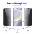 For Samsung Galaxy S24+ 5G 2pcs ENKAY Hat-Prince 28 Degree Anti-peeping Privacy Tempered Glass Film