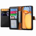 For Xiaomi Redmi 13C Love Zipper Lanyard Leather Phone Case(Black)