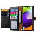 For Samsung Galaxy A52 5G Love Zipper Lanyard Leather Phone Case(Black)