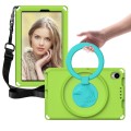 For TCL Tab 8 LE / WiFi 2023 EVA Hybrid PC Shockproof Tablet Case with Frame(Grass Green)