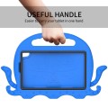 For TCL Tab 8 LE / WiFi 2023 Octopus Style EVA Hybrid PC Shockproof Tablet Case with Strap(Blue)
