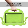 For TCL Tab 8 LE / WiFi 2023 Octopus Style EVA Hybrid PC Shockproof Tablet Case with Strap(Grass Gre
