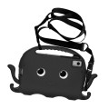 For Samsung Galaxy Tab S6 Lite 2024 Octopus Style EVA Hybrid PC Shockproof Tablet Case with Strap(Bl