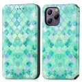 For Blackview  A96 CaseNeo Colorful Magnetic Leather Phone Case(Emeralds)